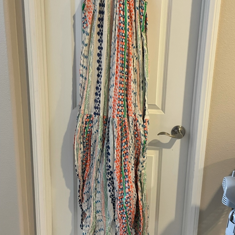 Lane Bryant 14/16 crinkled maxi dress